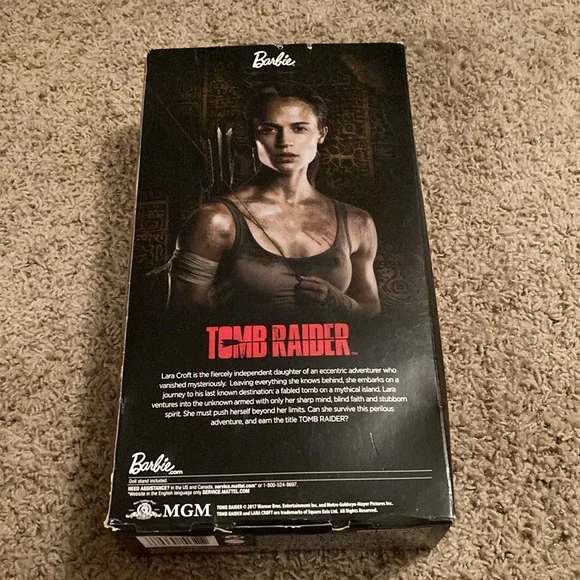 New Barbie Signature Tomb Raider Lara Croft - Picture 2 of 2